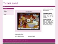Teritettasztal