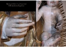A csíksomlyói Mária-szobor tisztítása