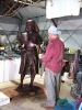 Ausztrál katonai ápolónõ bronz szobra