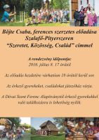 Bővebben: Szeretet, Közösség, Család