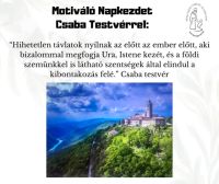 Bővebben: Bízalommal forduljunk az Urhoz
