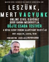 Bővebben: Leszünk, mert vagyunk