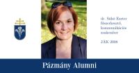 Bővebben: Pázmány Alumni: interjú dr. Sáhó Eszterrel, a JÁK egykori hallgatójával