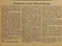 Bővebben: „…bízunk a Gondviselésben. – S nem hiába”
