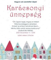 Bővebben: Karácsonyi ünnepség