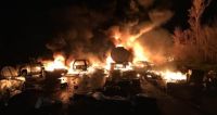 Bővebben: 14 jármű, köztük két üzemanyagszállító ütközött össze 