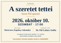 Bővebben: A szeretet tettei