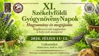 Bővebben: XI. Székelyföldi Gyógynövény Napok