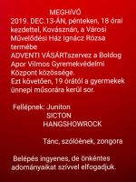 Bővebben: Nagy szeretettel várunk! 