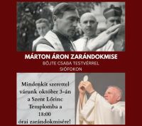 Bővebben: Zarándokoljunk imádságos szeretetben együtt Márton Áron vezetésével