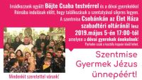 Bővebben: Szentmise a Gyermek Jézus ünnepéért!
