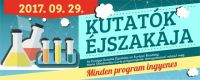 Bővebben: Kutatók Éjszakája 2017