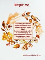 Bővebben: Meghívó Szüreti bálba - 2019