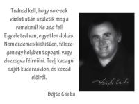 Bővebben: Idézet Csaba testvértől