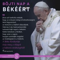 Bővebben: Böjti nap a békéért