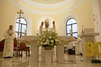 Bővebben: Templomot szentelt és Naphimnusz-parkot áldott meg Déván Kovács Gergely érsek