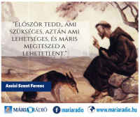 Bővebben: Assisi Szent Ferenc idézete