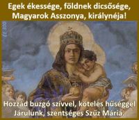 Bővebben: Szűz Mária, Magyarok Nagyasszonya