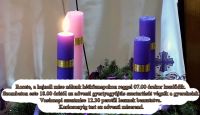 Bővebben: Adventi miserend 
