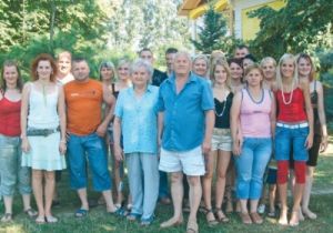 Lukács Ernő és családja. Igazi 